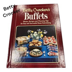 Vintage Betty Crocker's Buffets Cookbook 1984